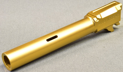 P365-FUSE 4.3" C Port Barrel, Gold Tin, LVL1.5 "Blemished-C" Read Description