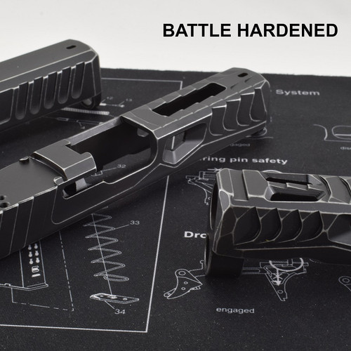 Battle Hardened Service for Black DLC Slides