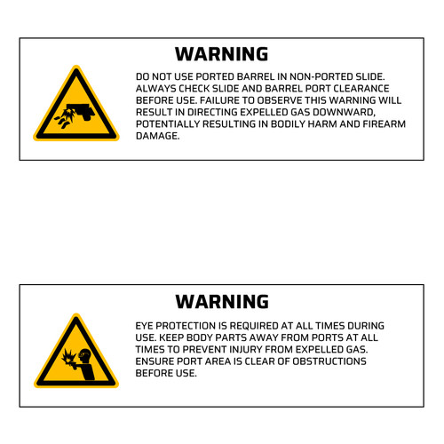 N19 Gen 3-5 9mm E Port Barrel
