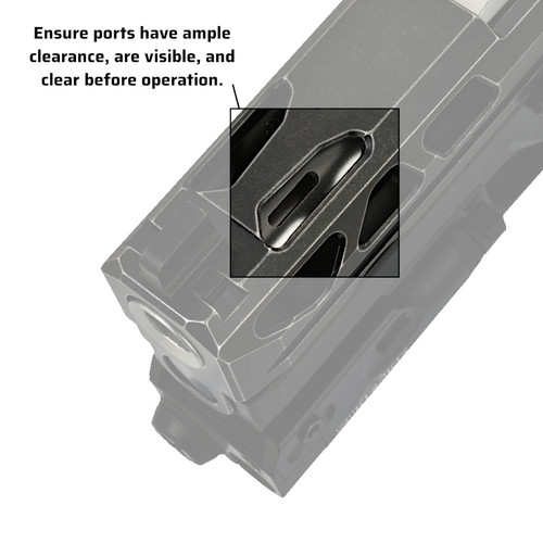 N320SC 3.6" 9mm C Port Barrel