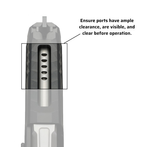 N320FS 4.7" 9mm E Port Barrel