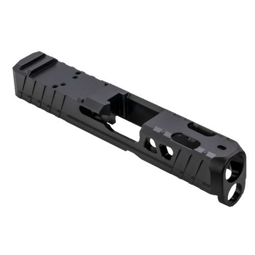 N26BN Tiger Claw Slide for Glock 26 Gen 3-5, RMR cut, Black