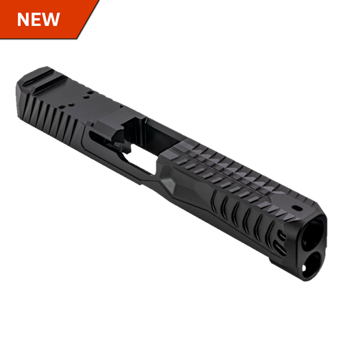 N47 Reptile EDC Slide for Glock 47, RMR Cut, Black Finish