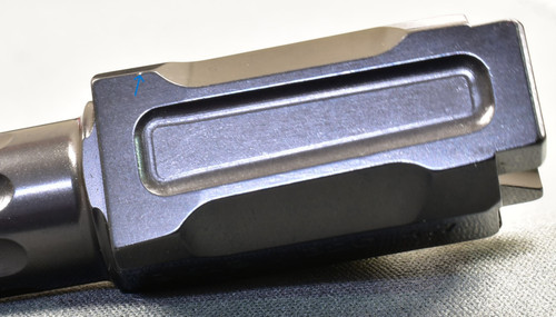 N320 Full Size 4.7" 9mm E Port Barrel, Black, Level 2, "Blemished" Read Description