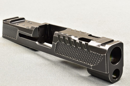 P365XL/XMacro Rail EDC C, 507K Cut, Battle Hardened Black, "Overstock"