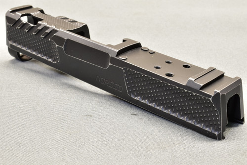 P365/365X Rail EDC C, 507K Cut, Battle Hardened Black, "Overstock"