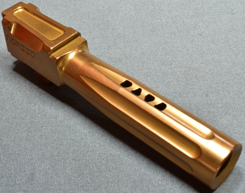 N19 Bull Barrel GEO 9mm Copper, Level 2, "Blemished" Read Description