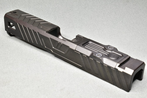Zev Technologies Limited Edition Raven Slide (#73 of 250) Glock 19 Gen 4, Black Slide, "DEMO"