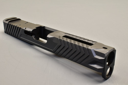 *CLOSEOUT* N17 Piranha Ported for Glock 17 Gen 4, RMR cut, Black