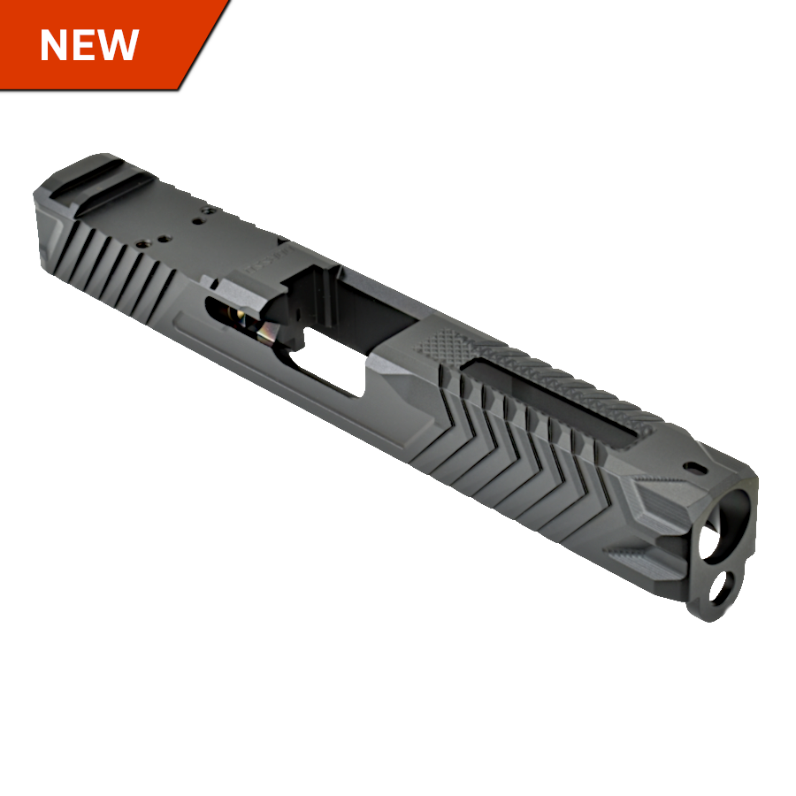 N17 Piranha Ported for Glock 17 Gen 3, 4, RMR cut, Black - NORSSO