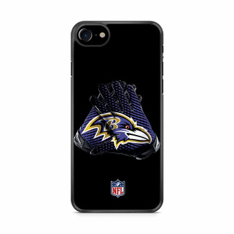 Baltimore Ravens Gloves iPhone SE 2020 Case