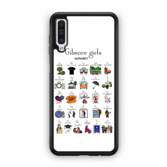 Gilmore Girls Alphabet Samsung Galaxy A50 Case