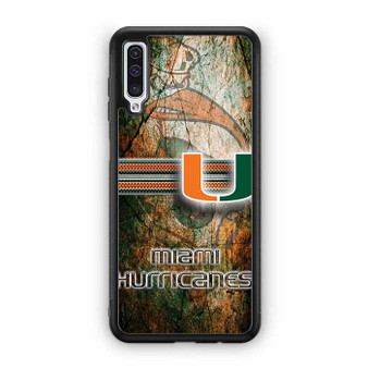 Miami Hurricanes 1 Samsung Galaxy A50 Case