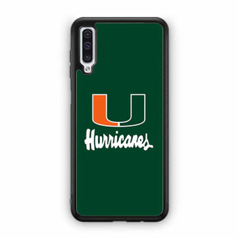 Miami Hurricanes Logo Samsung Galaxy A50 Case