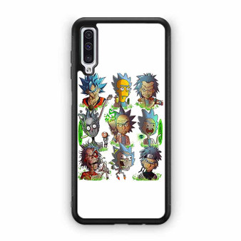 Rick and Morty Anime Style Samsung Galaxy A50 Case
