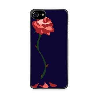 beauty and the beast rose pin iPhone SE 2020 Case