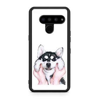 Husky Cute One LG V50 ThinQ 5G Case