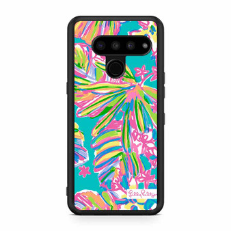 Lilly Pulitzer Summer Palm LG V50 ThinQ 5G Case