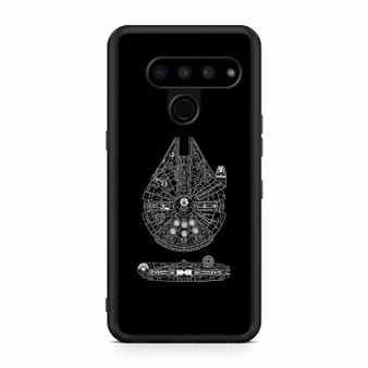 Millennium falcon circuit LG V50 ThinQ 5G Case