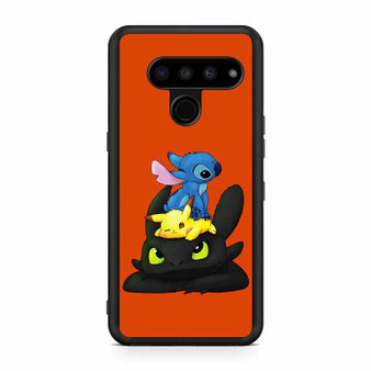 Stitch Pikachu Toothless Cute LG V50 ThinQ 5G Case