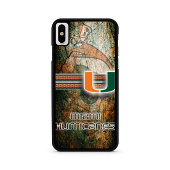 Miami Hurricanes 1 iPhone X / XS | iPhone XS Max Case
