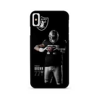Raiders Trent Brown iPhone X / XS | iPhone XS Max Case