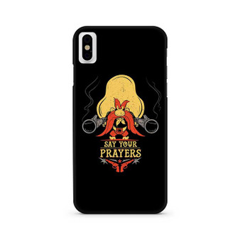 yosemite sam quote iPhone X / XS | iPhone XS Max Case