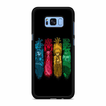 Kimetsu No Yaiba in Neon Art Samsung Galaxy S8 | S8+ Case