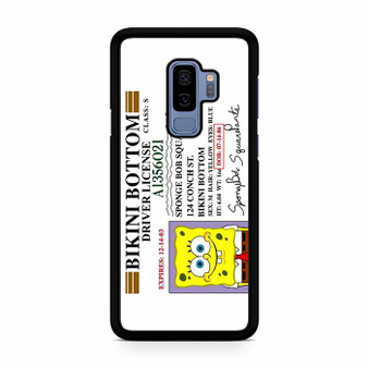 Spongebob Squarepants Driver License Samsung Galaxy S9 | S9+ Case