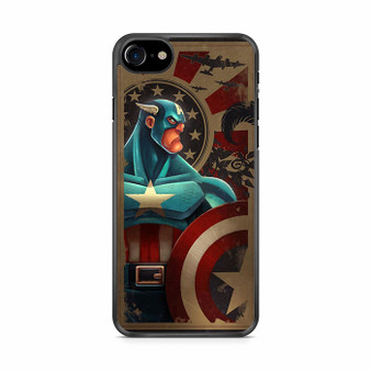 Captain America Arts iPhone SE 2020 Case