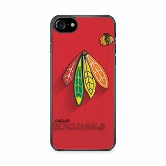 chicago blackhawks logo poster iPhone SE 2020 Case