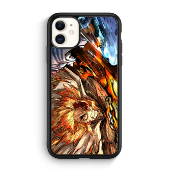 Demon Slayer Akaza vs Rengoku 2 iPhone 11 Case