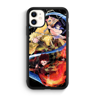 Demon Slayer Tanjiro Zenitsu and Inosuke iPhone 11 Case