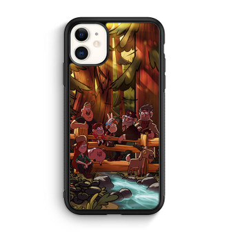 Gravity Falls in the Wood iPhone 11 Case