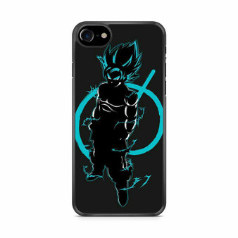 Dragon Ball Goku Neon iPhone SE 2020 Case