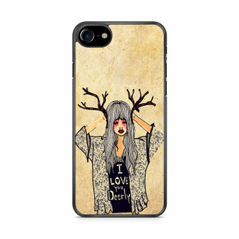 I love you deerly iPhone SE 2020 Case
