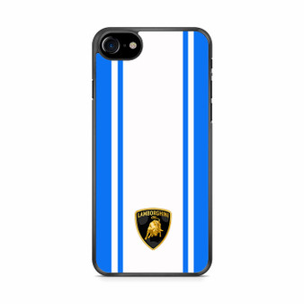 Lamborghini Gallardo Blue iPhone SE 2020 Case