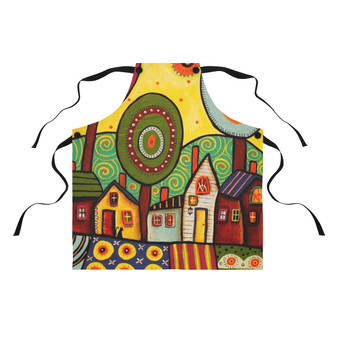 Awesome Colorful Town Apron