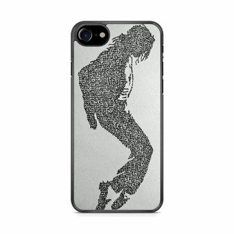 Michael Jackson word art iPhone SE 2020 Case