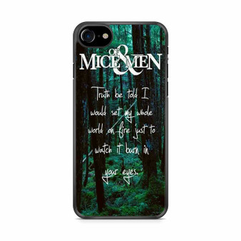 Of Mice & Men Lyrics 13 iPhone SE 2020 Case