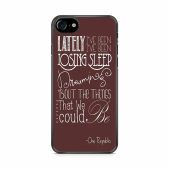 One Republic Lyrics iPhone SE 2020 Case