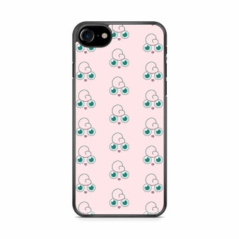 Pokemon Jigglypuff face collage iPhone SE 2020 Case