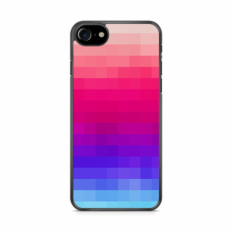 Rainbow mosaic iPhone SE 2020 Case