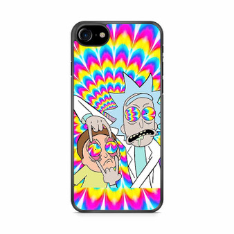 Rick And Morty tye Dye iPhone SE 2020 Case