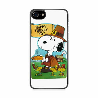 Snoopy Happy Turkey day iPhone SE 2020 Case