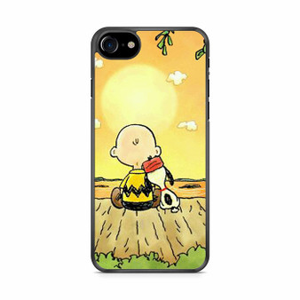 Snopy in Sun Down iPhone SE 2020 Case