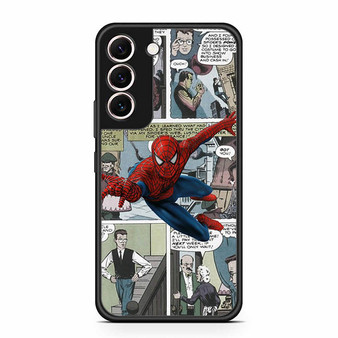 Spiderman Marvel Comic Cover Samsung Galaxy S22 | S22+ Case