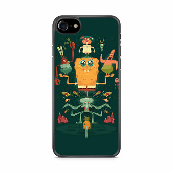 Spongebob & his Friends iPhone SE 2020 Case