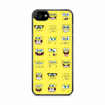 Spongebob Square Pants All Expression iPhone SE 2020 Case
