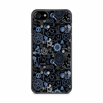 supernatural logo collage iPhone SE 2020 Case
